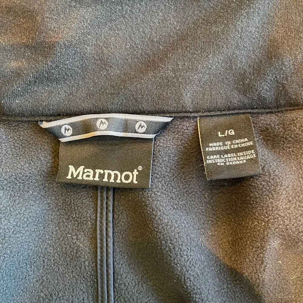 Marmot Mens Altitude Softshell Full Zip Performance Jacket Black Large